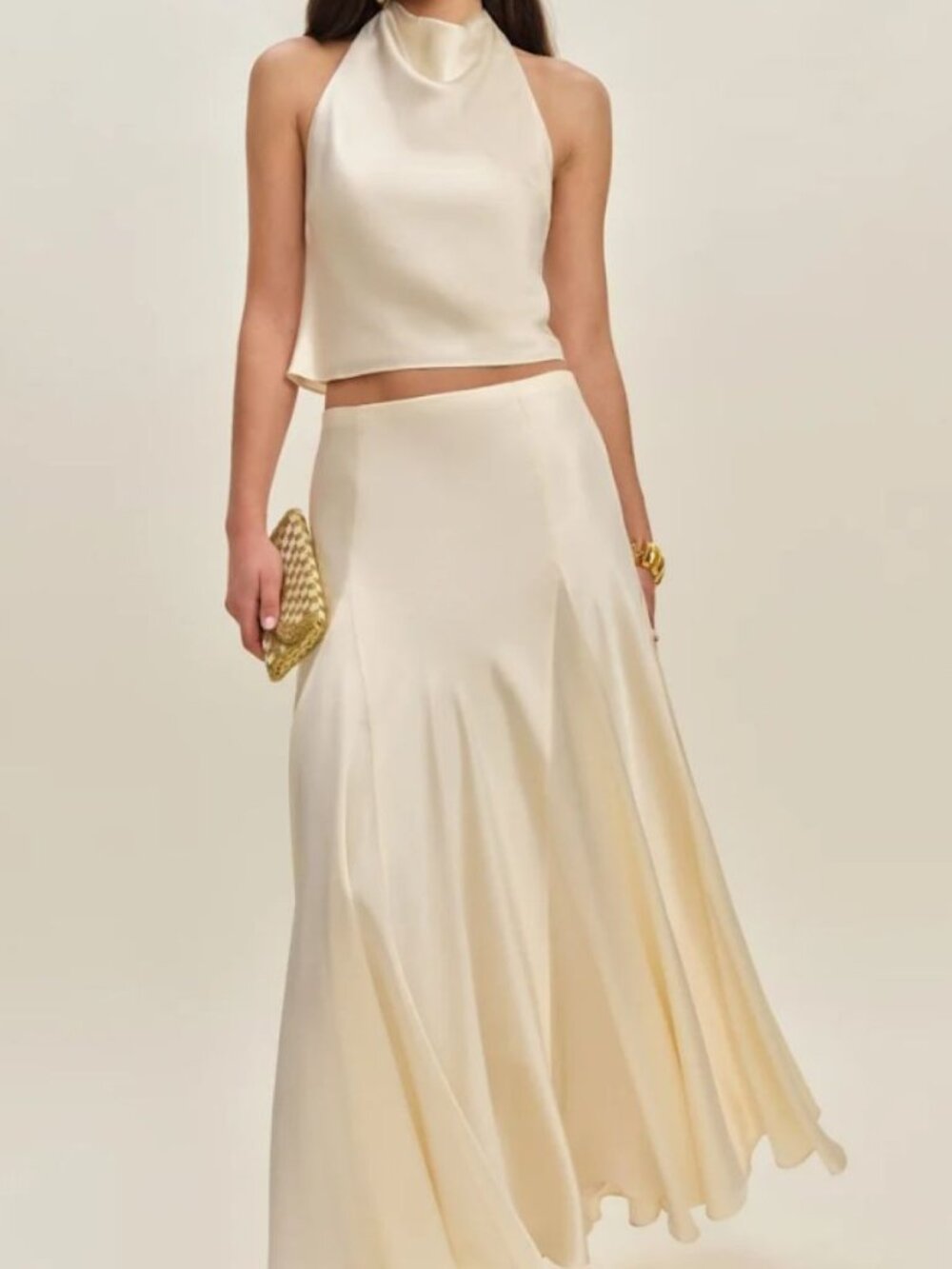 Brand New Reformation Silk Two Piece - Picture 2 of 7